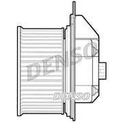 Denso Heater Blower Fan fits Lancia Lybra Sw 2001-2005 1.9