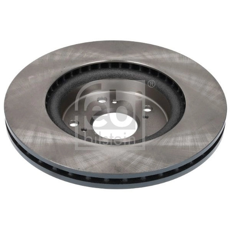 Febi 2 x Internally Vented Front Brake Discs 198760