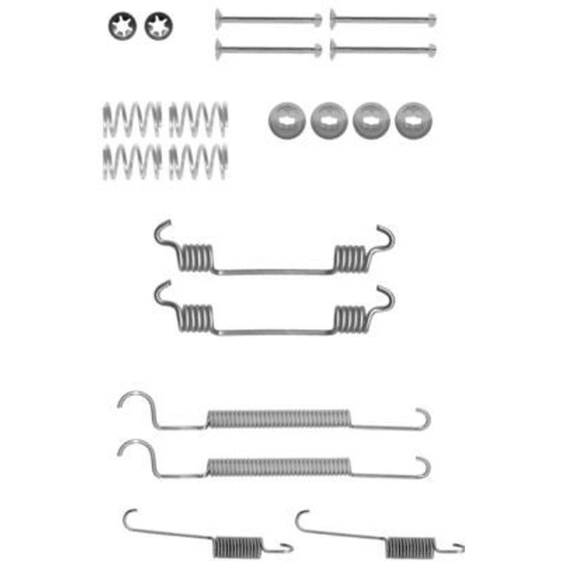 Mintex Brake Shoe Accessory Kit Rear fits Chevrolet Tacuma 2005-2009 1.6 2.0