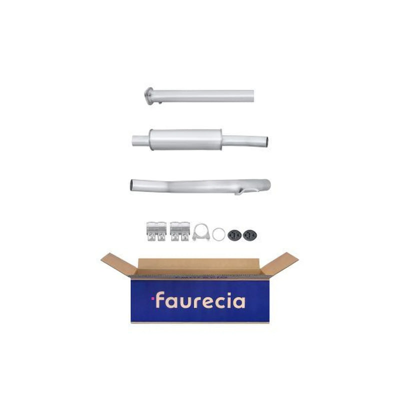 Hella Front Silencer Front fits Ford Mondeo 2001-2007 2.0
