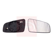 Apec Exterior Wing Mirror Glass Left fits Opel Zafira Family B 2005-2015