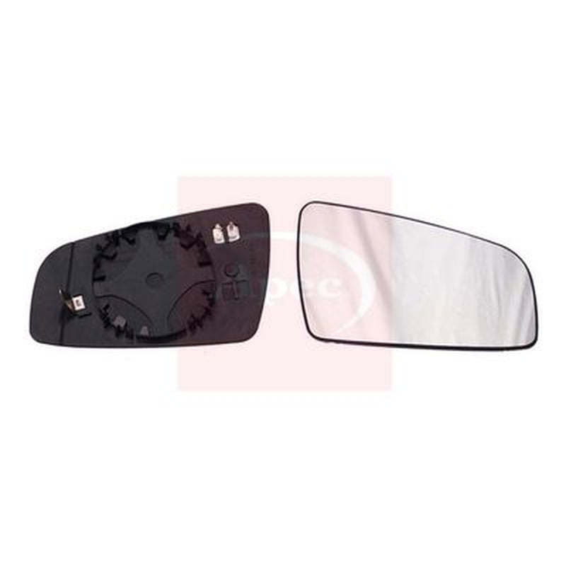 Apec Exterior Wing Mirror Glass Left fits Opel Zafira Family B 2005-2015