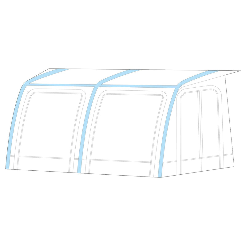 Vega 2 375 Air Porch Awning (Motorhome : 255 - 285cm) 12020375028502 Quest - Dynamic Drive
