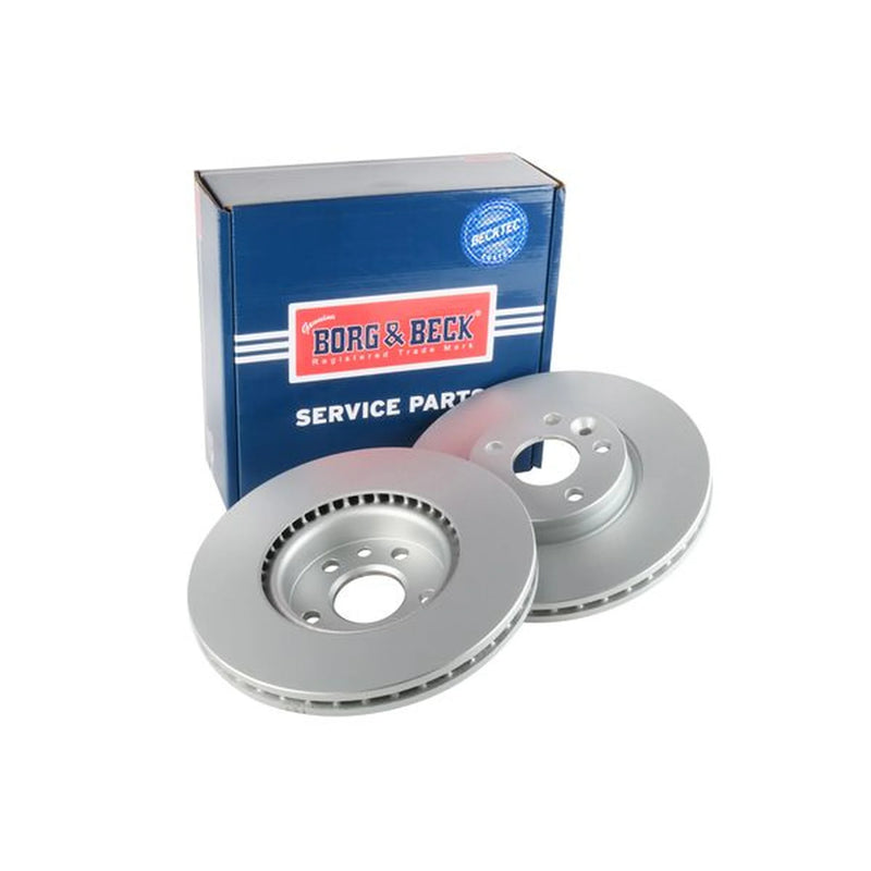 Borg & Beck Front & Rear Brake Discs & Pads fits Land Rover Range Rover Evoque