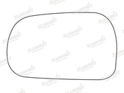 Summit Stick-On Standard Mirror Glass fits Daihatsu Applause LHS Summit - Bars 4 Cars