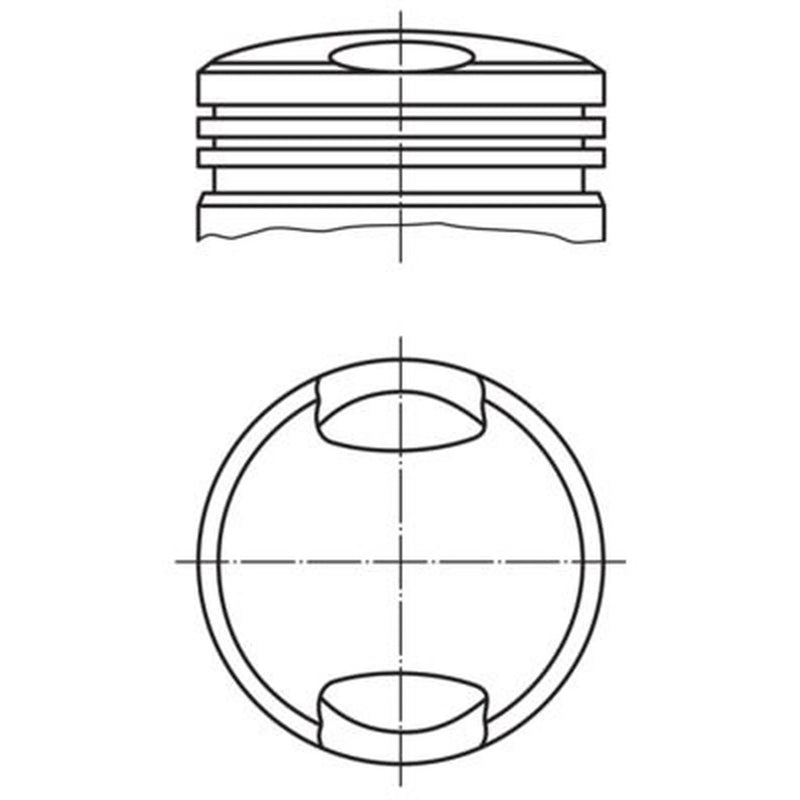 Mahle Piston Cylinder Bore = 67mm fits BMW R 50 1969-1973
