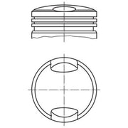 Mahle Piston Cylinder Bore = 67mm 081 30 00
