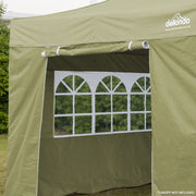 Dellonda Side Walls/Doors/Windows for Gazebo/Marquee Fits 2 x 2m Models - Beige Dellonda - Dynamic Drive