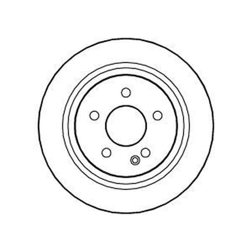 Abtex Rear Brake Discs BD1300S-x2