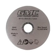 GMC Resin Cutting Disc GTS1500 Resin Cutting Disc GTS1500 115 x 22.23mm GMC - Dynamic Drive