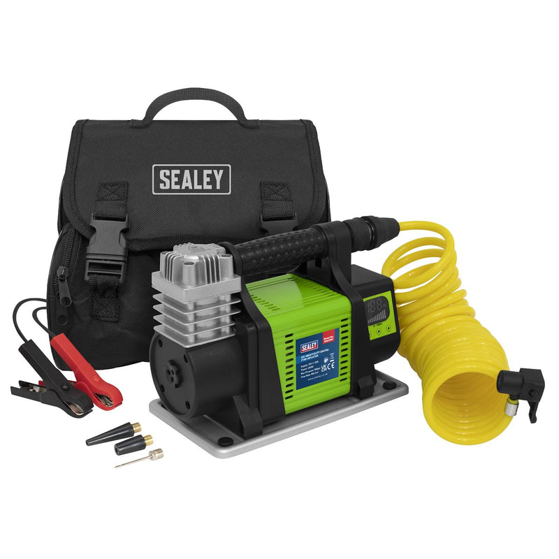 Sealey Digital Tyre Inflator 12V Heavy-Duty MAC05D Sealey - Dynamic Drive