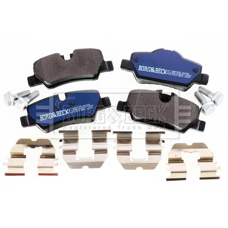 Borg & Beck Front & Rear Brake Discs & Pads fits Mini Mini 2013-2019