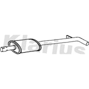 Klarius Box With Centre Pipe Centre fits Renault Clio III 2005-2014 1.2 1.4 1.6