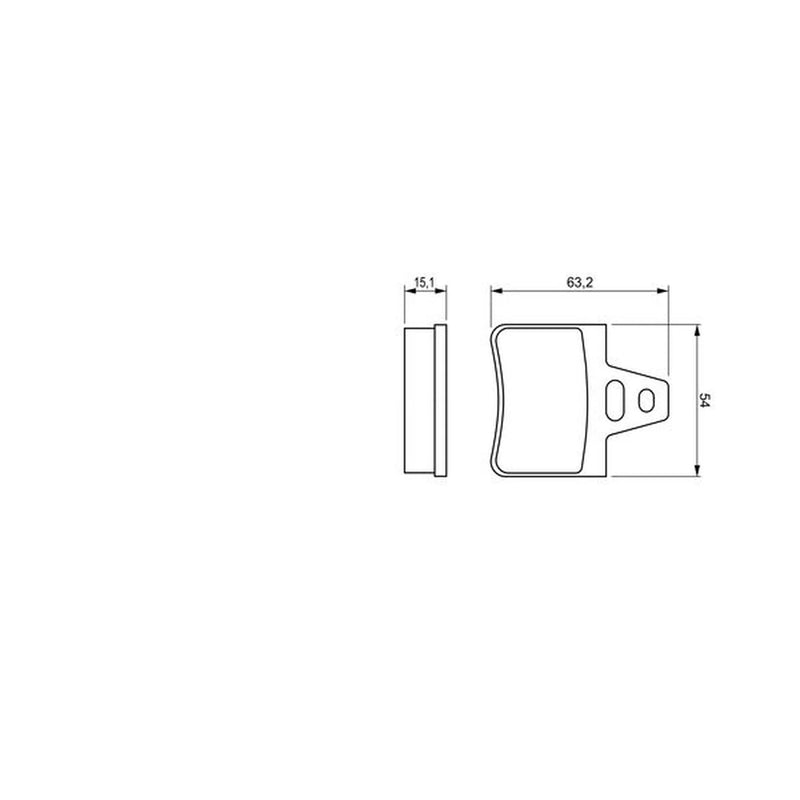 Bosch Front & Rear Pads fits Citroën Xantia 1993-2003 1.6 1.8 1.9 2.0