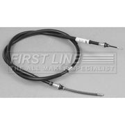 First Line Handbrake Cable Left Rear fits Nissan Micra C+C III 2005-2010 1.4 1.6