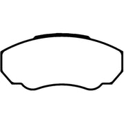 Abtex Front Brake Pad Set PLU3914