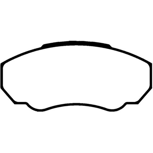 Abtex Front Brake Pad Set fits Citroën Relay I 1994-2002 1.9 2.0 2.5 2.8