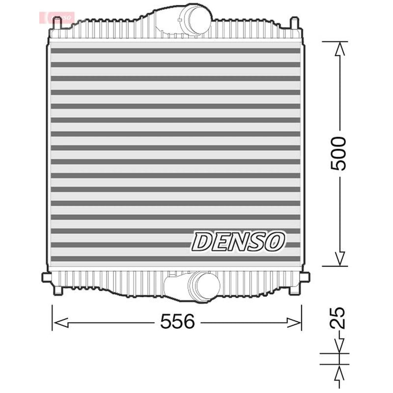 Denso Intercooler (Charge Air Cooler)
