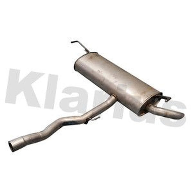 Klarius Box With Tail Pipe Rear fits Nissan Qashqai I 2007-2013 1.6 2.0