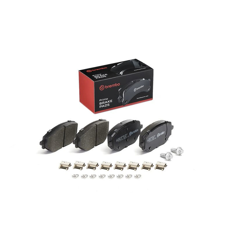 Brembo 4 x Front Brake Pad Set fits Dacia Jogger 2021 on 1.0