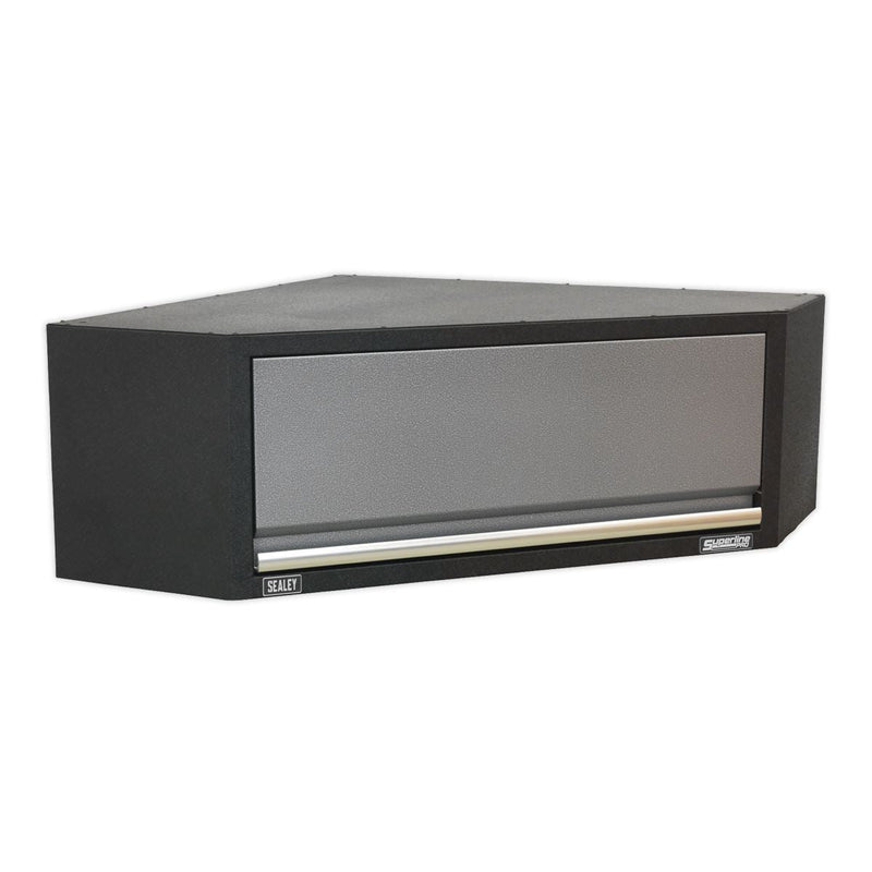Sealey Superline Pro 1.6m Corner Storage System Wood Worktop APMSSTACK08W Sealey - Dynamic Drive