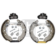 Febi Brake Shoe Set Axle Kit Rear 37243