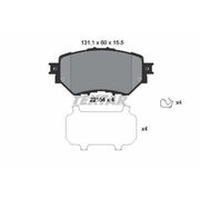 Textar Front Brake Pad Set 2215401