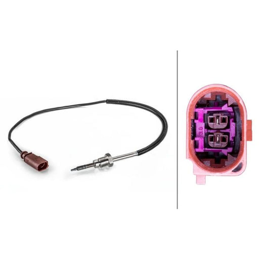 Hella Exhaust Gas Temperature Sensor before soot particulate fi fits VW Multivan