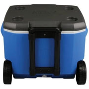 Coleman Blue 60QT Tricolour Wheeled Camping Cooler Coleman  - Dynamic Drive