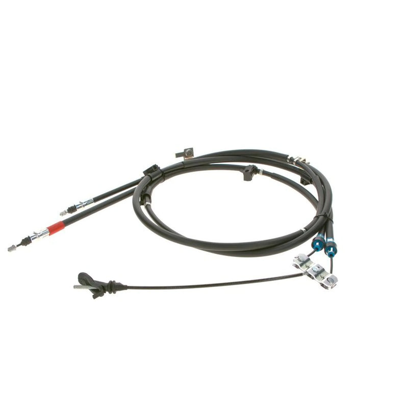 Bosch Handbrake Cable Centre fits Mazda 3 2003-2009 1.3 1.6 2.0