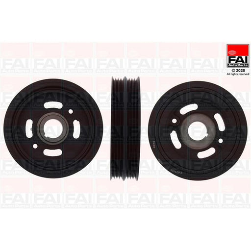 FAI Crank Shaft Belt Pulley fits Subaru Justy III 2003 on 1.3 1.5