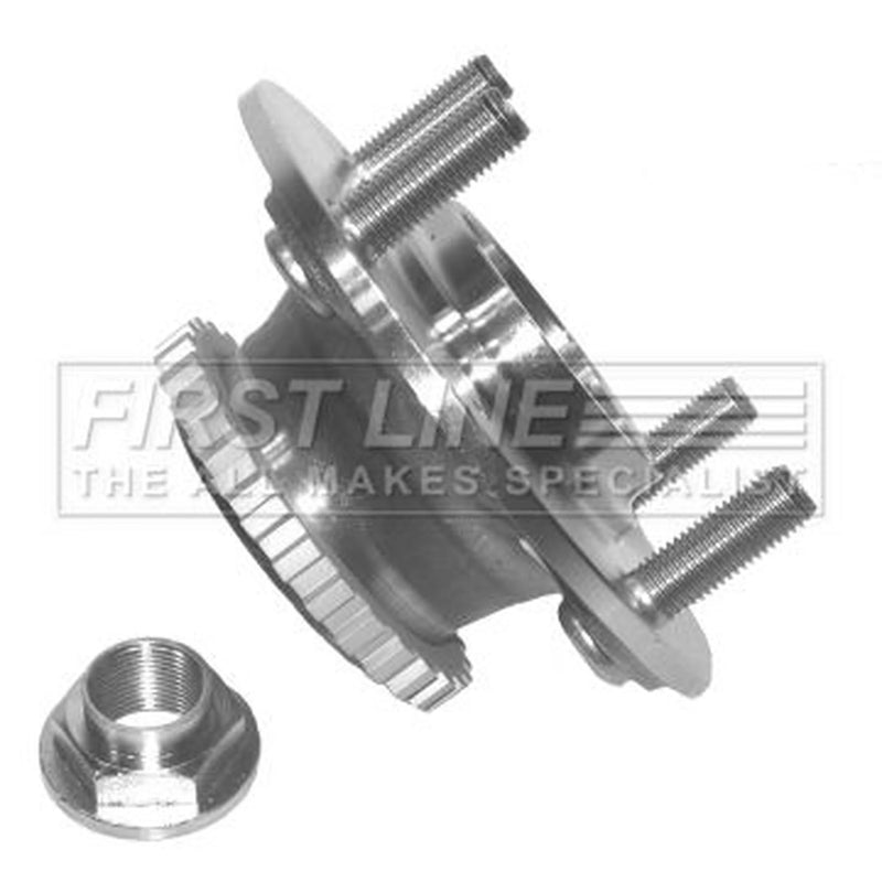 First Line Wheel Bearing Kit fits Hyundai Accent 1994-2000 1.3 1.5
