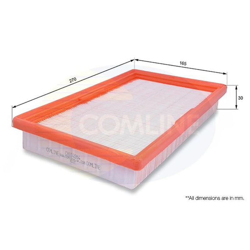 Comline Engine Air Filter fits BMW 2.5-3.2 1969-1976 2.5 3.0