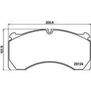 DON Brake Pad Set