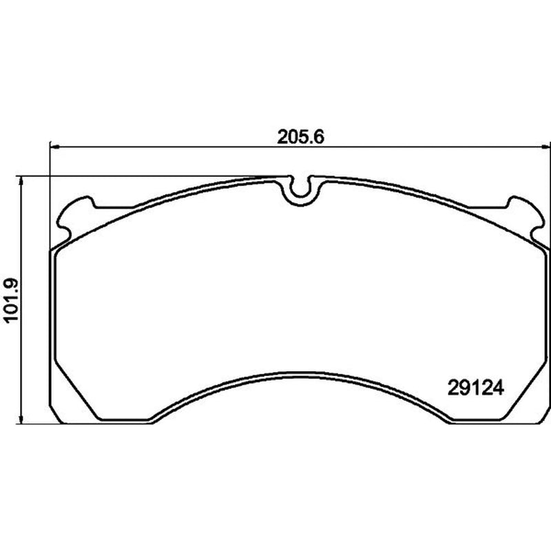 DON Brake Pad Set