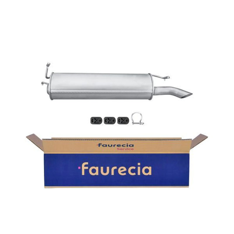 Hella End Silencer Rear fits Citroën Xantia 1993-2001 1.6 1.8 1.9