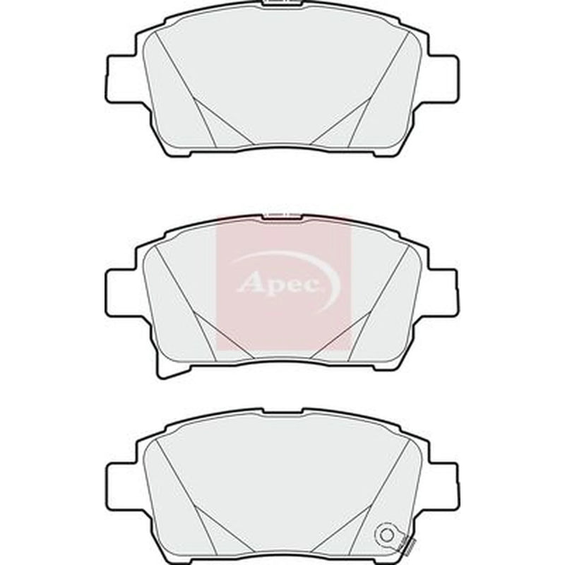 Apec Front Brake Pad Set PAD1825