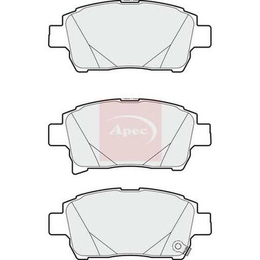 Apec Front Brake Pad Set PAD1825