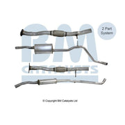 BM Catalysts Exhaust Pipe OD BM51243