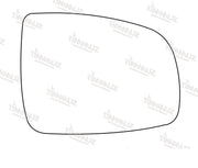 Summit Heated Backing Plate with Standard Glass fits Nissan Note 05-13 RHS Summit - Bars 4 Cars