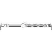 Juratek Brake Hydraulic Hose Line Right JBH1105