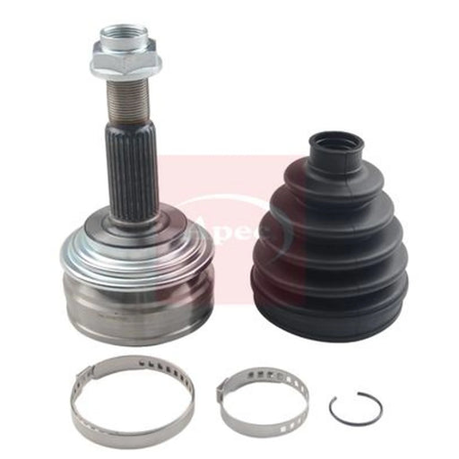 Apec CV Axle Shaft Assembly Wheel Side ACV1336