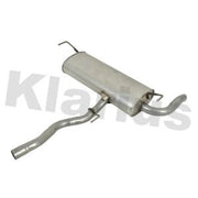 Klarius Box With Tail Pipe Rear fits Nissan X-Trail 2014 on