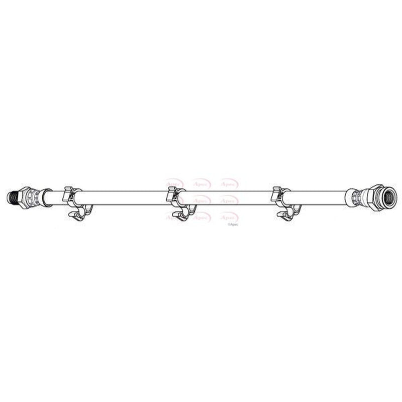 Apec Brake Hydraulic Hose Line Front fits Iveco Daily VI 2014-2021