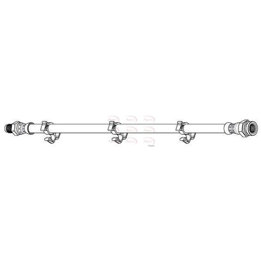 Apec Brake Hydraulic Hose Line Front HOS4454