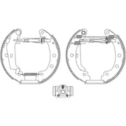 Mintex Brake Shoe Set Axle Kit fits Renault Megane I 1997-2003 1.4 1.6 1.8 1.9