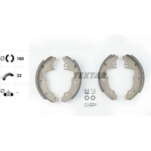 Textar Brake Shoe Set Axle Kit 91029400