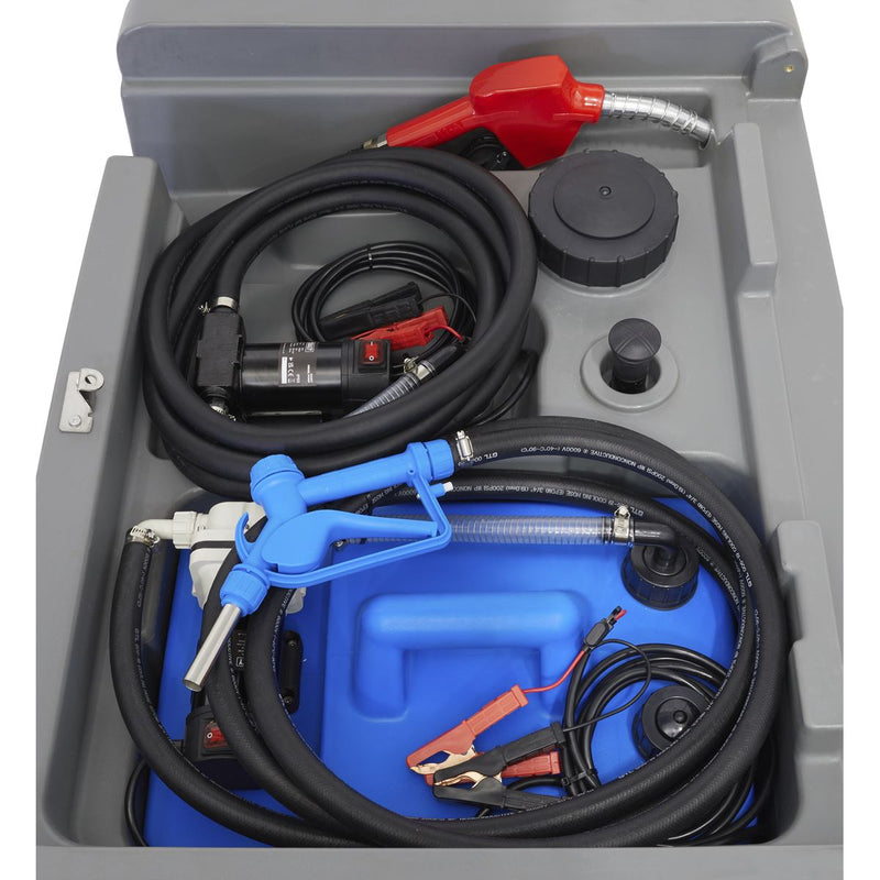 Sealey Combi Fuel Tank 400L/50L Portable D440T Sealey - Dynamic Drive