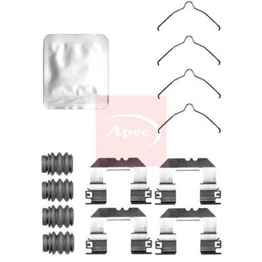 Apec Brake Pad Accessory Fitting Kit Rear fits Hyundai Santa Fe IV 2018-2020
