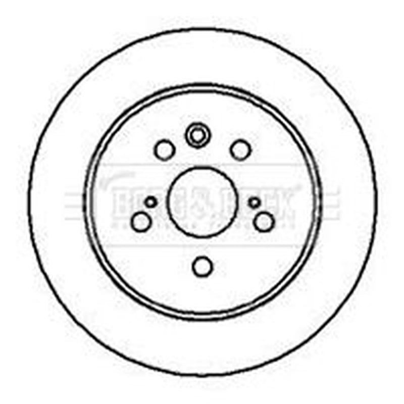 Borg & Beck Front & Rear Brake Discs & Pads fits Toyota Celica 1988-1989 2.0